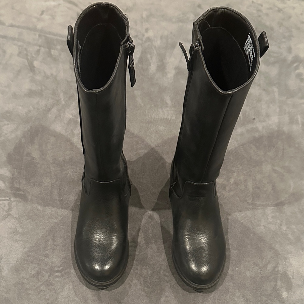 Black Knee-High Boots
